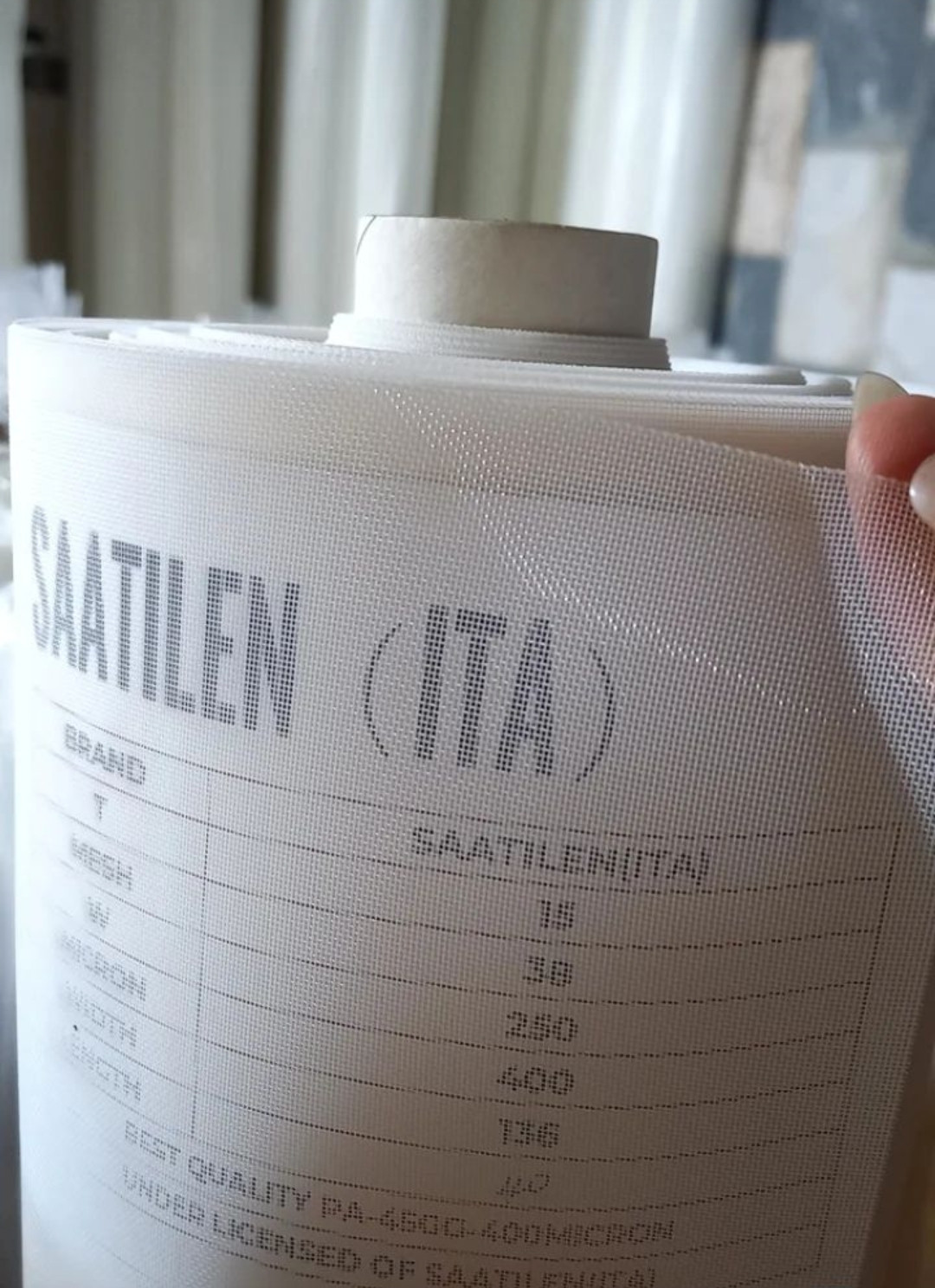 توری پلی استر مش و نایلون مش